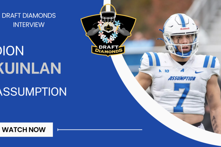 Dion Kuinlan, DB, Assumption | 2025 NFL Draft Prospect Zoom Interview